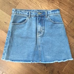 BRANDY MELVILLE/John galt cute denim skirt! NWOT